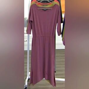 Brittany Humble B E. Ready Dolman Sleeve Midi Dress